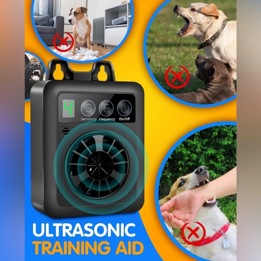 Rechargeable Ultrasonic Dog Barking Control Devices,, Indoor /Outdoor, Model K6